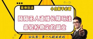 陌陌无人直播长期玩法，轻松稳定的副业【揭秘】-水滴知识网
