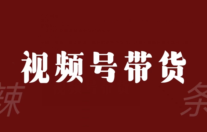 视频号带货联盟,赚信息差的带货钱,只需手机随时随地都可以做!-水滴知识网