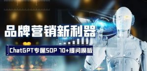 品牌营销新利器:ChatGPT专属SOP,70+提问模板【文档】-水滴知识网