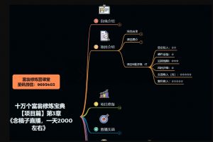十万个富翁修炼宝典之3.念稿子直播,一天2000左右-水滴知识网