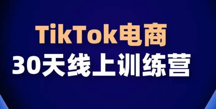 TikTok电商带货30天线上课,不可错过的全球流量洼地!-水滴知识网