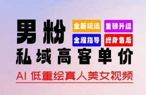 0 基础轻松上手 + 作品 100% 过原创 + 暴力涨粉 + 变现方式多种多样，2024 全新“男粉”变现玩法【揭秘】-水滴知识网