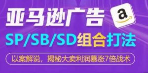 亚马逊SP/SB/SD广告组合打法,揭秘大卖利润暴涨7倍战术-水滴知识网