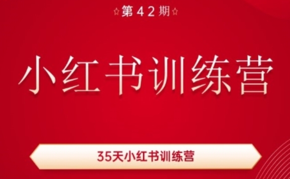 35天小红书训练营(42期),用好小红书,做你喜欢又擅长的事,涨粉又赚钱-水滴知识网