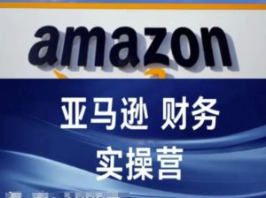 亚马逊财务核算实操营-亚马逊跨境电商教程-水滴知识网