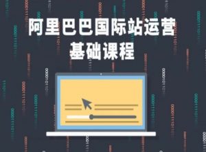 阿里巴巴国际站课程,阿里巴巴国际站运营基础课程-水滴知识网