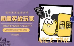 从0到1系统玩转闲鱼变现,教你核心选品思维,提升产品曝光及转化率-水滴知识网