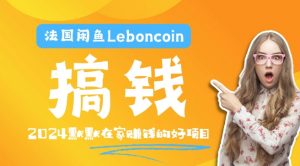 法国闲鱼Leboncoin跨境电商教程：环境邮箱电话解决产品上传及流量，悄悄赚钱【揭秘】-水滴知识网