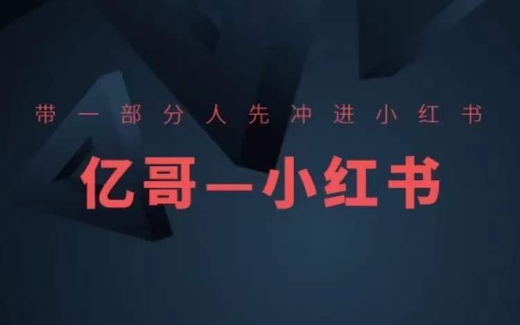 ​​带一部分人先冲进小红书，小红书开店、选品、爆款裂变-水滴知识网