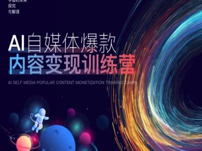 AI自媒体爆款内容变现训练营,20%底层逻辑,60%实操方法,20%案例拆解(即学即用)-水滴知识网