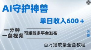 制作各省守护神，100多W播放量的视频只需要1分钟就能完成【揭秘】-水滴知识网