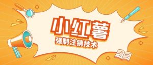 小红薯强制注销技术释放手机号(揭秘)-水滴知识网