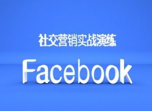 Facebook社交营销实战演练，外贸人绝对不能错过的营销推广平台-水滴知识网