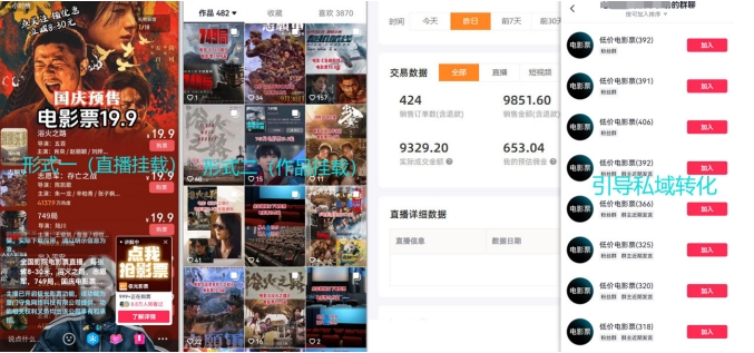 电影票小程序挂载_蹭新电影热度+后续流量延伸【揭秘】-水滴知识网