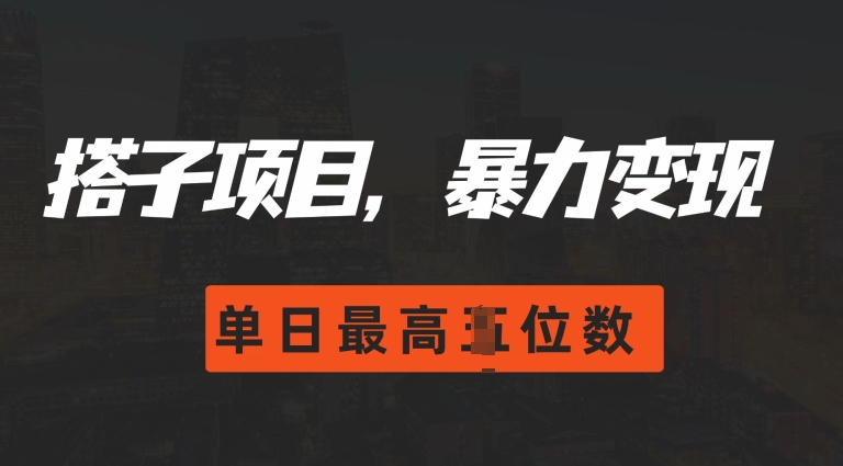 2024搭子玩法,0门槛,暴力变现,单日最高破四位数【揭秘】-水滴知识网