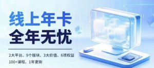 老陶电商线上年卡，拼多多、抖音，两大平台100+节课程-水滴知识网