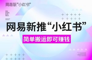 网易官方新推“小红书”,搬运即有收益,新手小白千万别错过(附详细教程)【揭秘】-水滴知识网