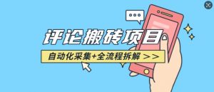 悟空采集评论搬砖_评论搬砖+自动采集【完整攻略】-水滴知识网