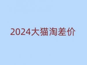 2024版大猫淘差价课程,新手也能学的无货源电商课程-水滴知识网