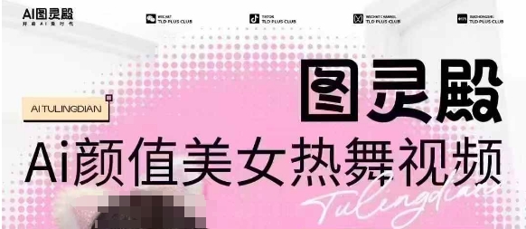 全网首发,原价988图灵殿AI颜值美女热舞视频,云端生图,轻松过原创-水滴知识网