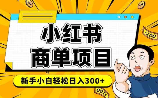 小红书千粉商单,稳定快速变现项目,实现月入6-8k并不是很难-水滴知识网