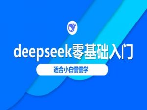 deepseek零基础入门-deepseek教程2025，适合小白慢慢学-水滴知识网