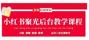 小红书聚光后台教学，小红书聚光投放的基本原理、策略和实践操作-水滴知识网
