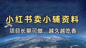 小学教辅资料在小红书这样卖,项目长期稳定收益,越久越吃香-水滴知识网