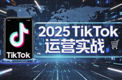 2025TikTok电商运营,掌握TikTok店铺运营核心技巧,实现低成本高转化-水滴知识网