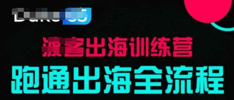 出海训练营基础课，​跑通出海全流程，实战案例拆解-水滴知识网