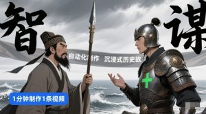 扣子工作流一键生成沉浸式历史故事,一天工作量,3分钟搞定-水滴知识网