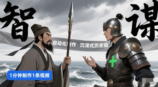 扣子工作流一键生成沉浸式历史故事,一天工作量,3分钟搞定-水滴知识网