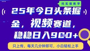 今日头条视频赛道最新玩法,每天十分钟,保底日入9张+【揭秘】-水滴知识网