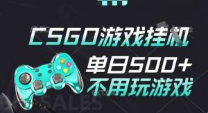 25年CSGO游戏搬砖，全自动挂G，不需要玩游戏，手机操作日入3张(不是汇率搬砖)【揭秘】-水滴知识网