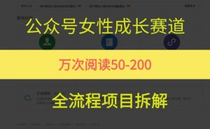 公众号女性赛道，最近爆火系列，条条作品阅读量10w+-水滴知识网