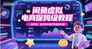 闲鱼虚拟电商保姆级教程，一鱼多吃，能卖资料能打粉能做拉新-水滴知识网