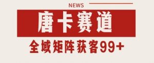 唐卡赛道私域引流获客 自热矩阵SOP日引流99+精准客资【揭秘】-水滴知识网