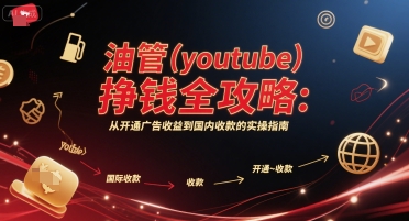 油管(youtube)挣钱全攻略:从开通广告收益到国内收款的实操指南-水滴知识网