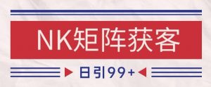 小红书某音NK赛道引流获客 自热矩阵日引200+【揭秘】-水滴知识网
