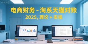 电商财务-淘系天猫对账2025,理论+实操-水滴知识网