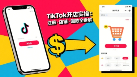 TikTok从开店到投流的进阶课，从基础实操到高阶技巧一网打尽-水滴知识网