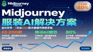 AI在服装领域的运用，使用midjourney做服装辅助企业降低成本-水滴知识网