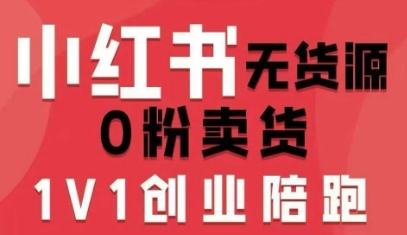 小红书无货源0粉电商课，开店准备、选品策略、笔记撰写、视频剪辑、数据分析、账号打造、资料文档-水滴知识网