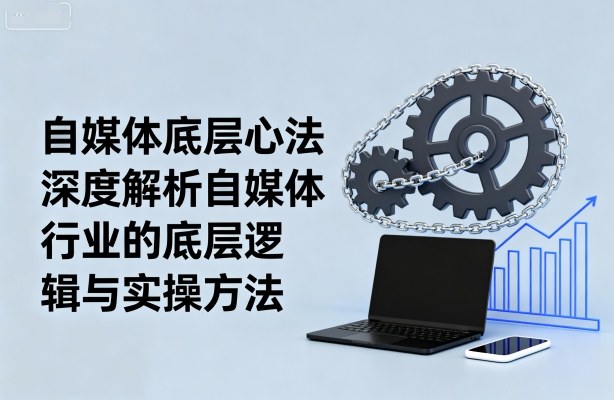 自媒体底层心法，深度解析自媒体行业的底层逻辑与实操方法-水滴知识网