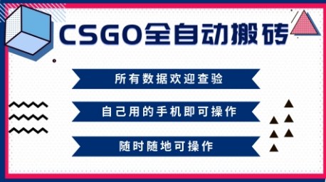CSGO全自动搬砖,年底钱回家好项目,当天可拿到结果,新手小白轻松月入1W+【揭秘】-水滴知识网
