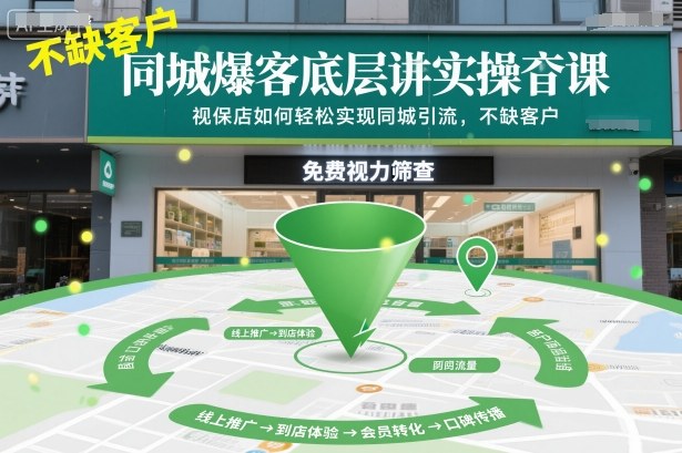同城爆客底层实操课,视保店如何轻松实现同城引流,不缺客户!-水滴知识网