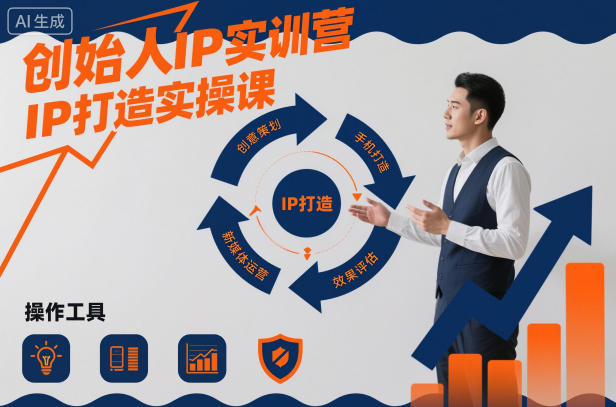 创始人IP实训营，IP打造实操课-水滴知识网