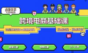 TikTok跨境电商基础课，专为想深耕跨境赛道的粉丝打造，解决抖音外站教学限制痛点-水滴知识网