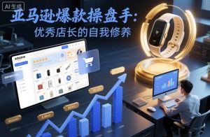 亚马逊爆款操盘手：优秀店长的自我修养-水滴知识网