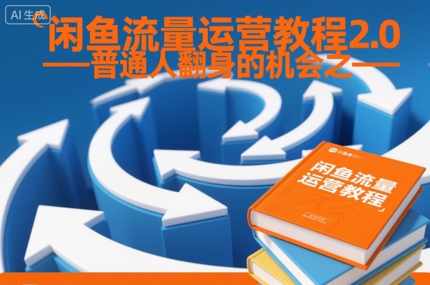 闲鱼流量运营教程2.0——普通人翻身的机会之一-水滴知识网